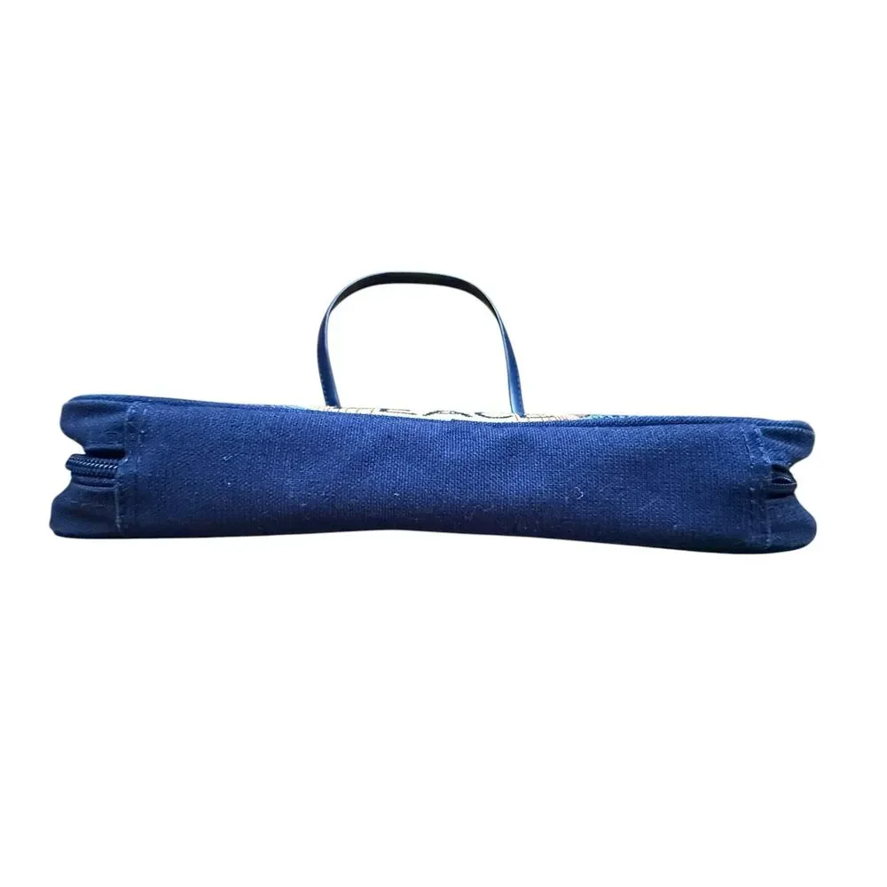 Vintage Zondervan Gifts Peace Dove Tapestry Bible Cover Case Carrier Blue